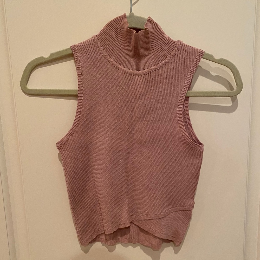 Light Pink Crop Top